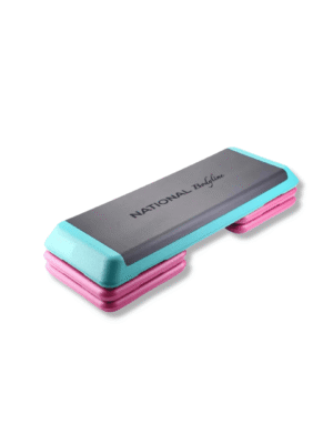 NB Q34 Aerobic Stepper - Adjustable Height Fitness Step Platform for Home & Gym Workout