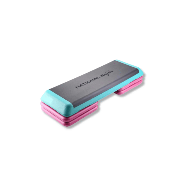 NB Q34 Aerobic Stepper – Adjustable Height Fitness Step Platform for Home and Gym Workouts