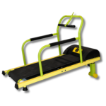 National Bodyline Kids Manual Treadmill for Home, Foldable Non-Motorized Walking Machine for Children with Safety Handle & Anti-Slip Belt