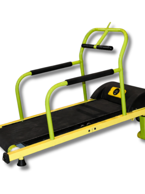 National Bodyline Kids Manual Treadmill for Home, Foldable Non-Motorized Walking Machine for Children with Safety Handle & Anti-Slip Belt