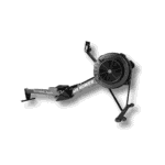 National Bodyline Air Rower Machine for Home Gym | Air Resistance Rowing Machine with Foldable Design, Chain Drive & LCD Monitor | 200kg Weight Capacity