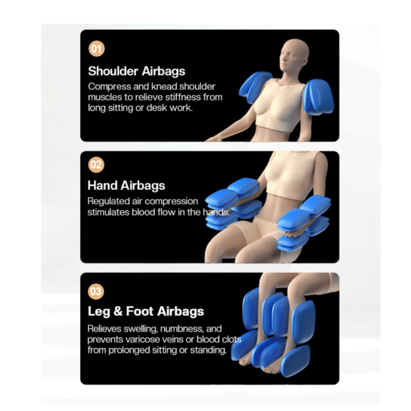 NB  L39MAX - Smart Massage Chair | Zero Gravity, SL Track, 3D Massage